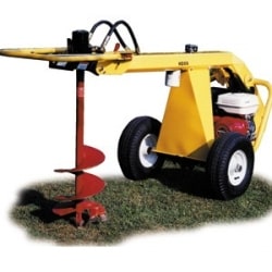 One Man Posthole Digger (Tow-behind)